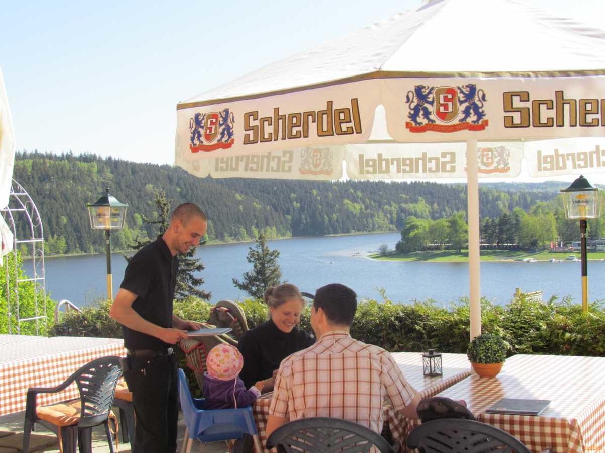 Hotel Seeblick Saalburg Luaran gambar